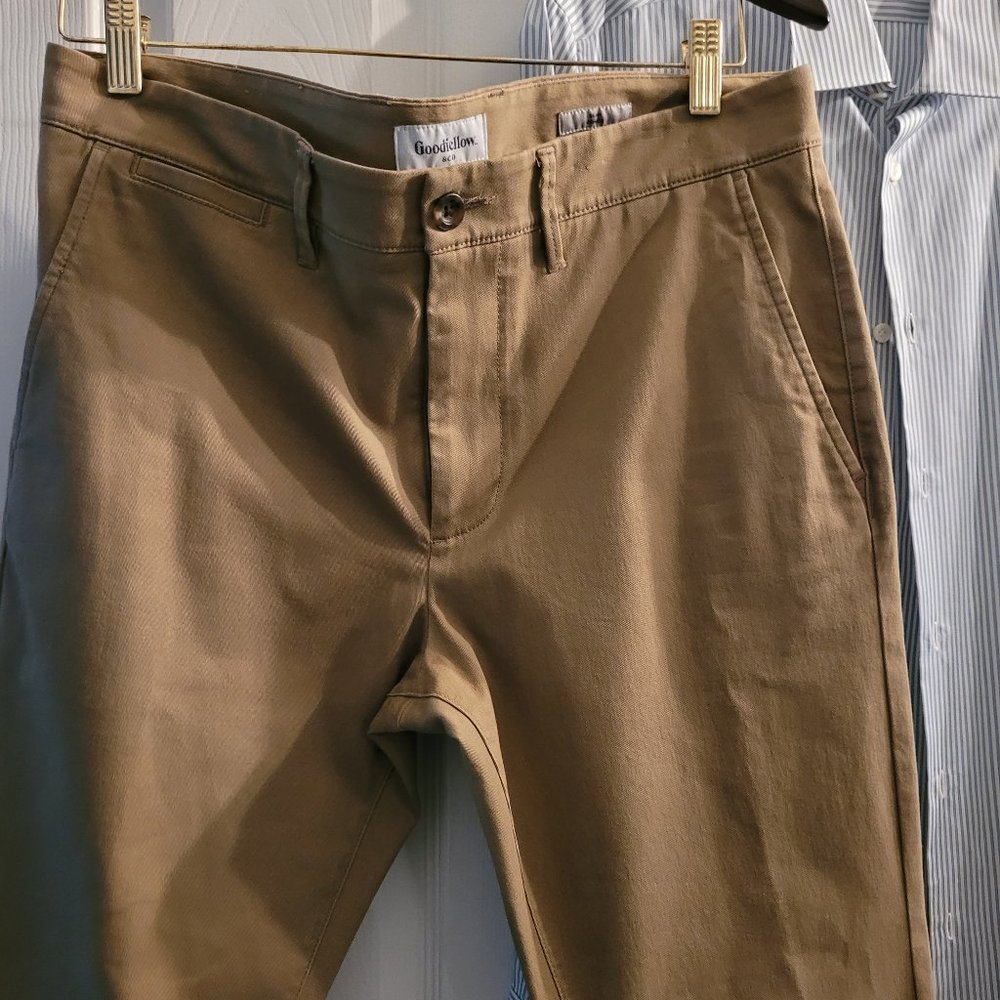 Good fellow khakis & dress shirt